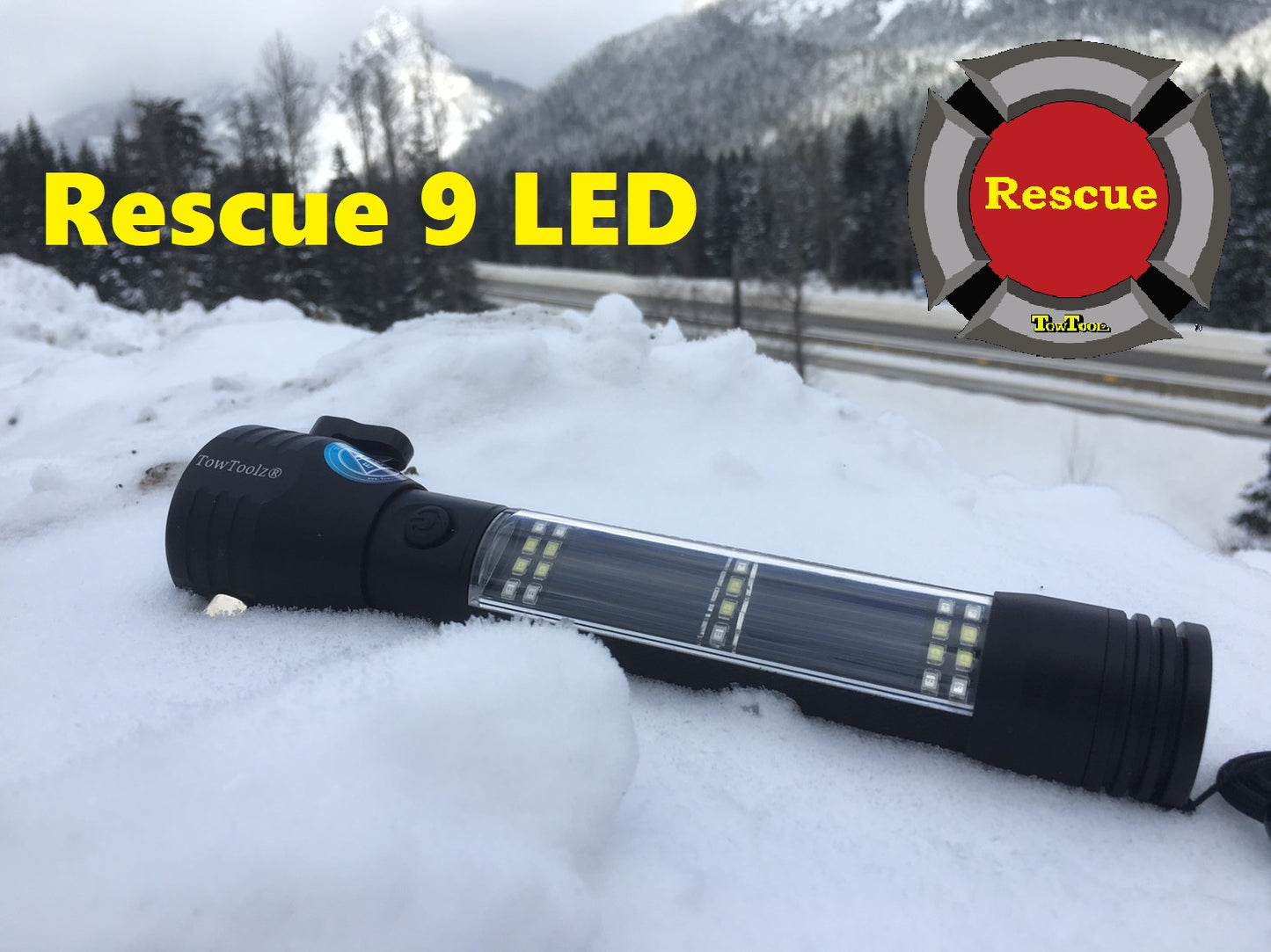 Rescue 9 Emergency flashlight (9-in-1)