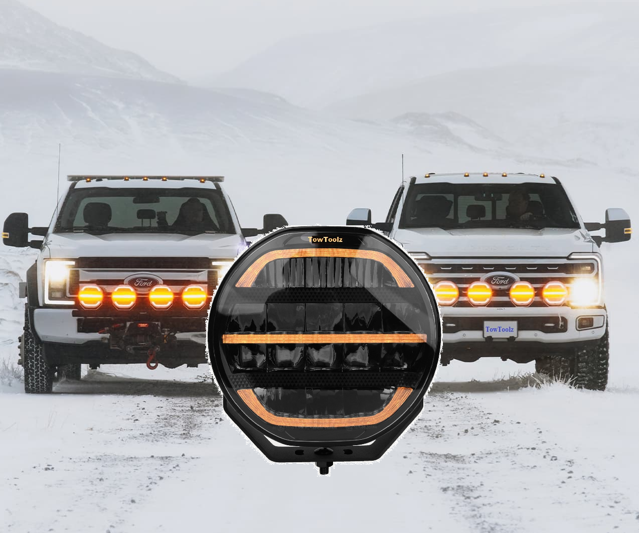 7'' Dynamic driving light