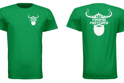 Green Classic Viking Motors Tee