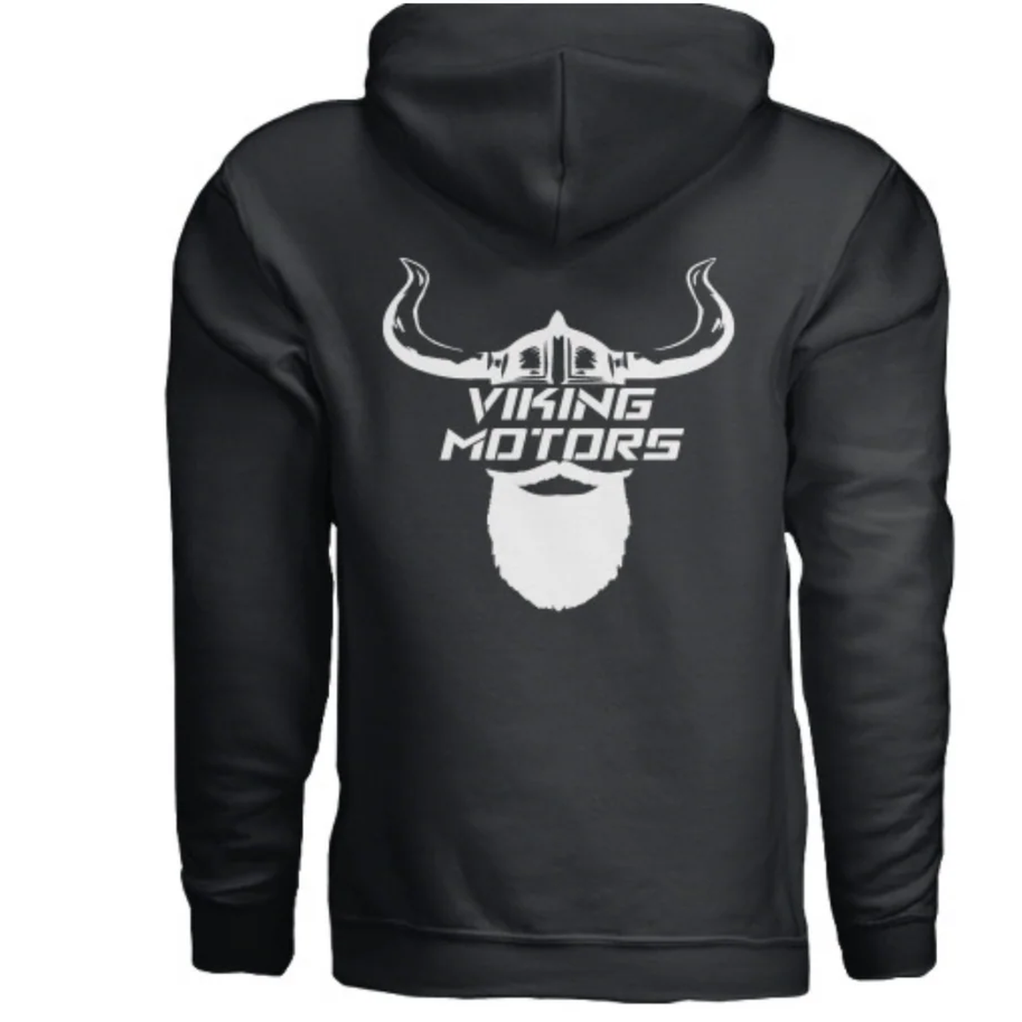 Black Classic Viking Motors Hoodie