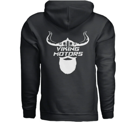 Black Classic Viking Motors Hoodie