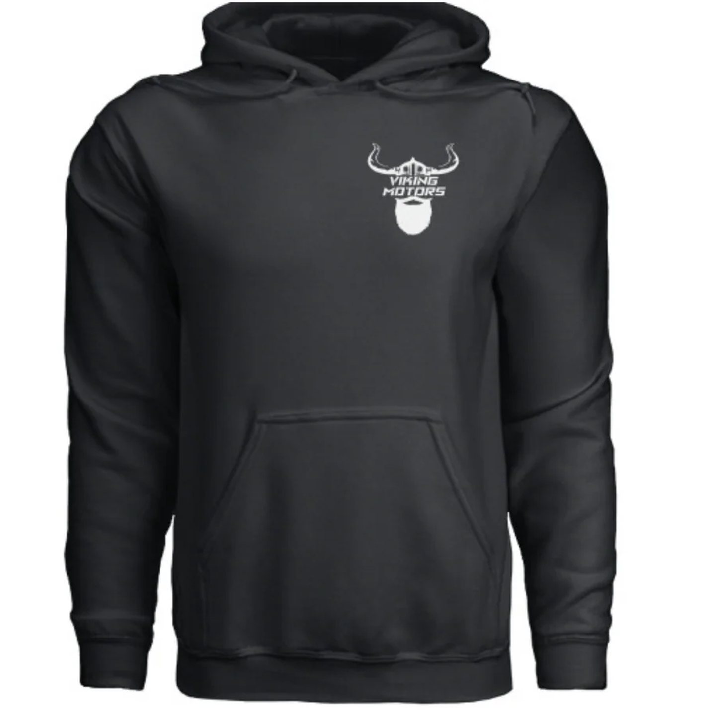 Black Classic Viking Motors Hoodie