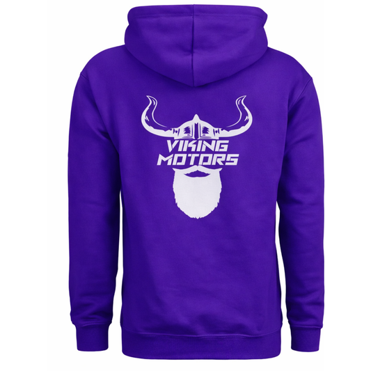 Purple Classic Viking Motors Hoodie