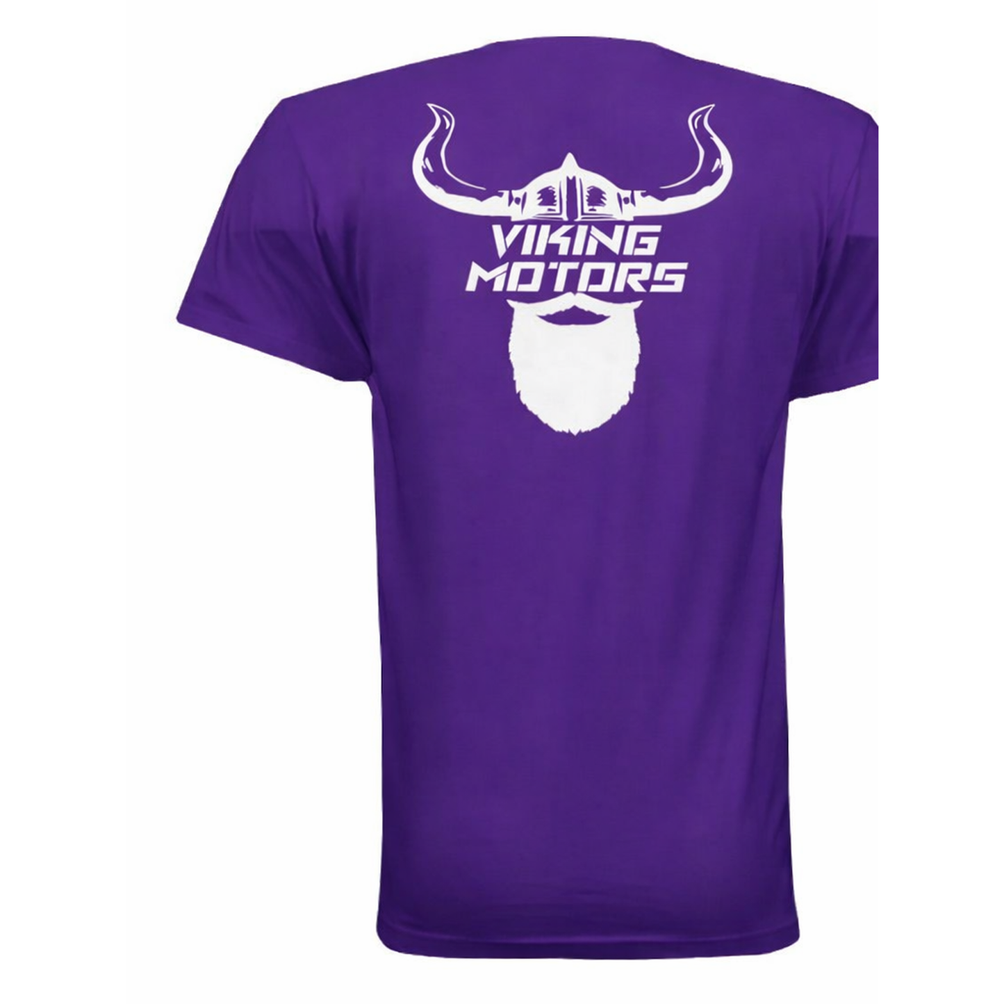 Purple Classic Viking Motors Tee